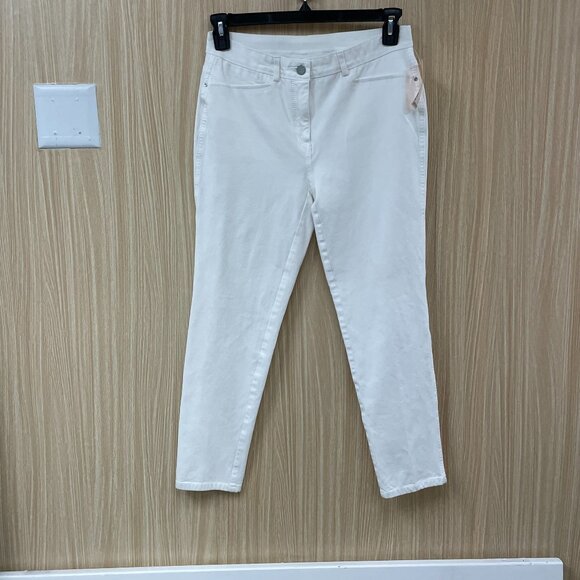 Chico's White Jeans Size 0.5 (4) - Picture 1 of 5
